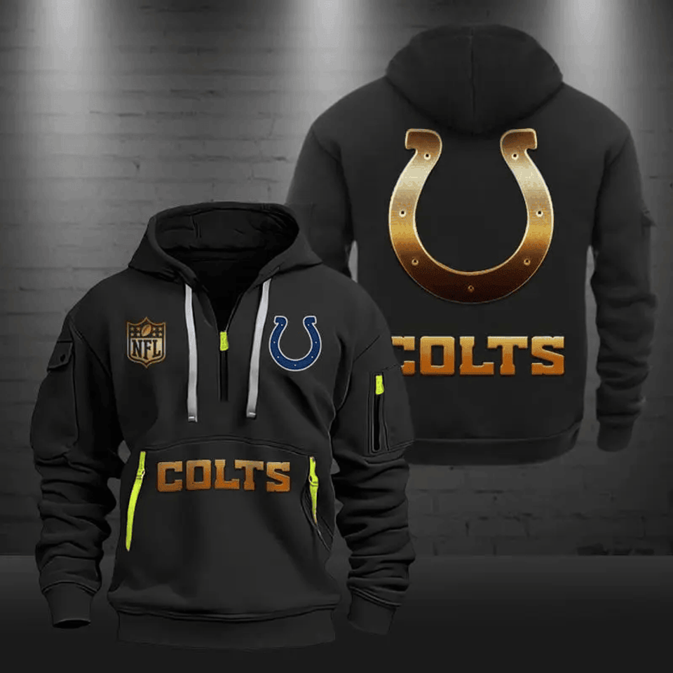 Indianapolis Colts Tactical Hoodie, Football Fan Hoodie, Military Style Sweatshirt