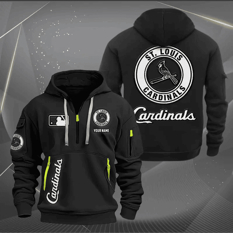 St. Louis Cardinals Tactical Hoodie, Baseball Fan Hoodie, Military Style Sweatshirt