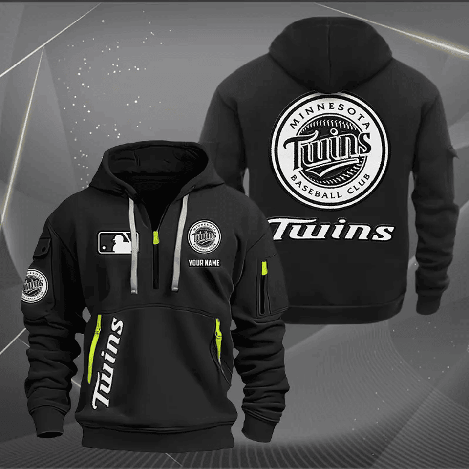 Minnesota Twins Tactical Hoodie, Baseball Fan Hoodie, Military Style Sweatshirt
