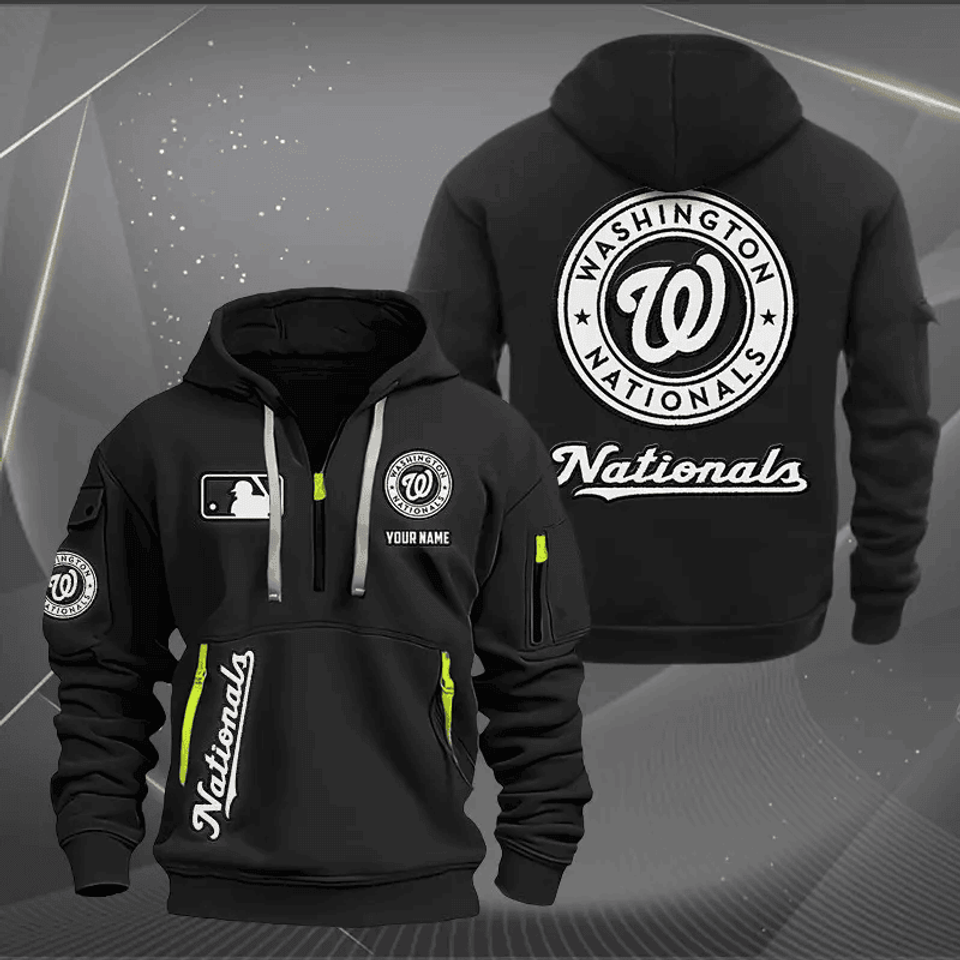 Washington Nationals Tactical Hoodie, Baseball Fan Hoodie, Military Style Sweatshirt
