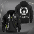 Los Angeles Dodgers Tactical Hoodie, Baseball Fan Hoodie, Military Style Sweatshirt