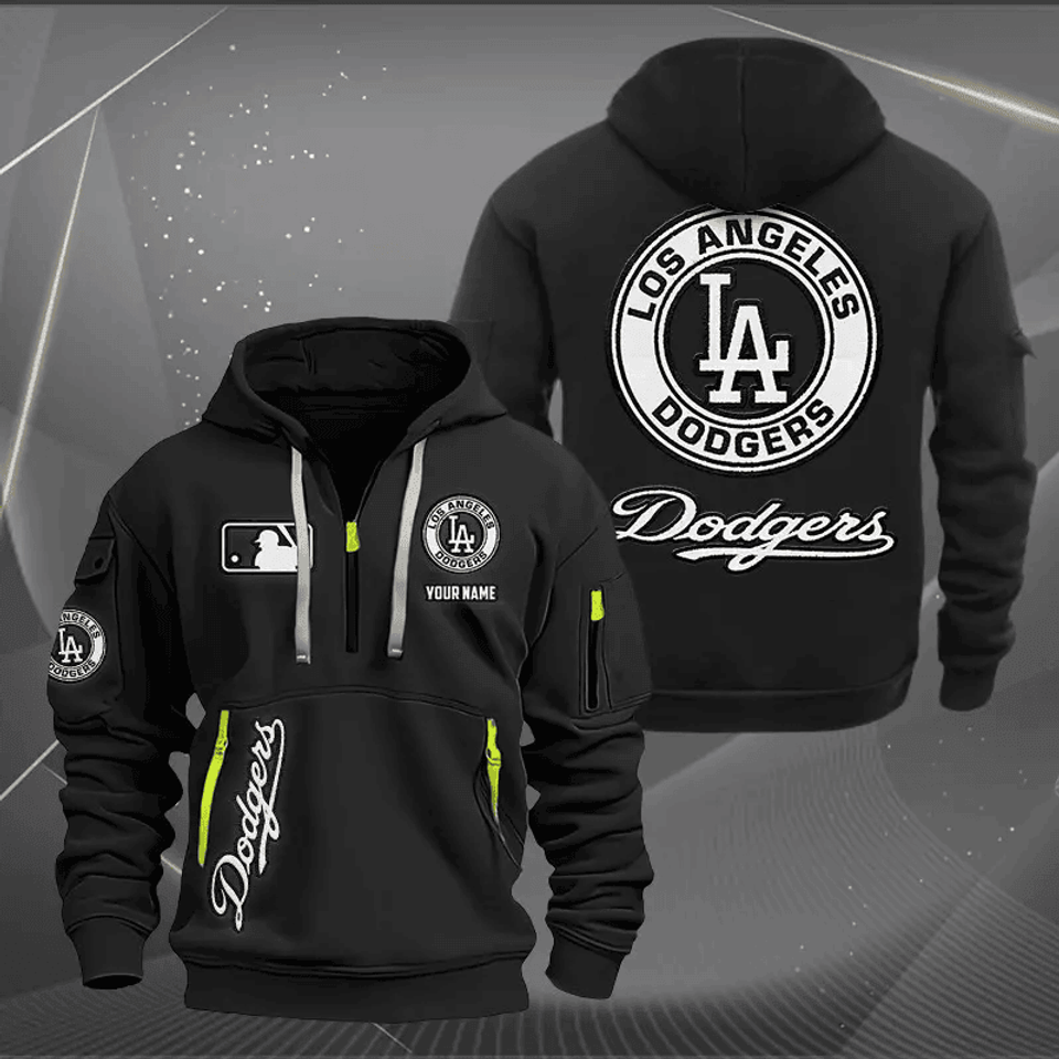 Los Angeles Dodgers Tactical Hoodie, Baseball Fan Hoodie, Military Style Sweatshirt
