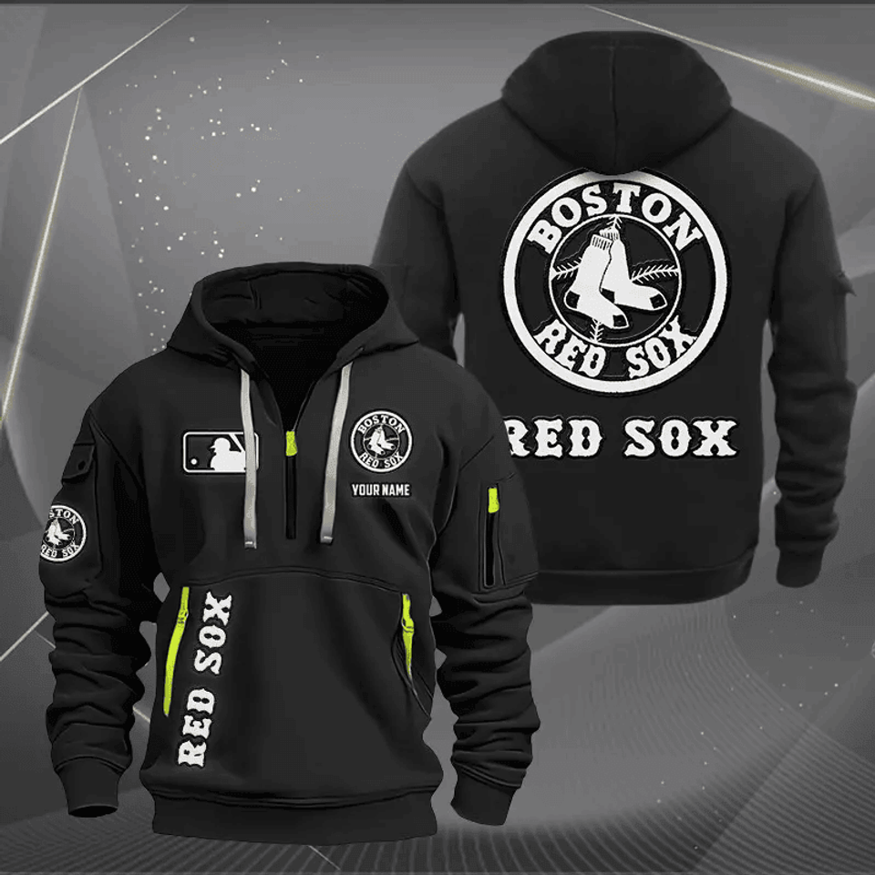Red Sox Boston Tactical Hoodie, Baseball Fan Hoodie, Military Style Sweatshirt