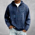 Indianapolis Colts Men's Denim Long - Sleeve