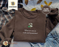 What Are Men to Rocks Sweatshirt - Embroidered
