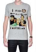 One Direction Grey T-Shirt Hoodie, Sweatshirt | PureTeeCo.com