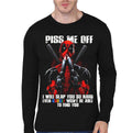 Deadpool Black Full Sleeve T-Shirt Hoodie, Sweatshirt | PureTeeCo.com