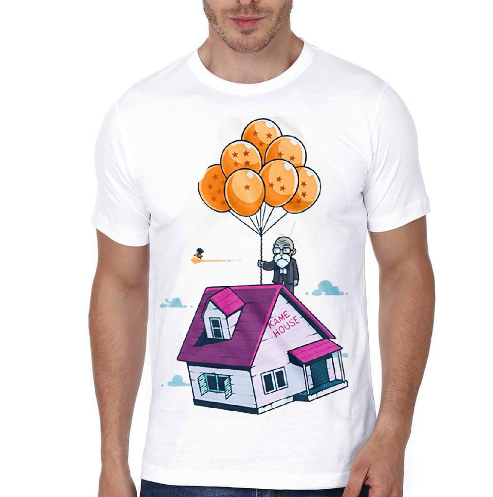 Kame House White Half Sleeve T-Shirt Hoodie, Sweatshirt | PureTeeCo.com