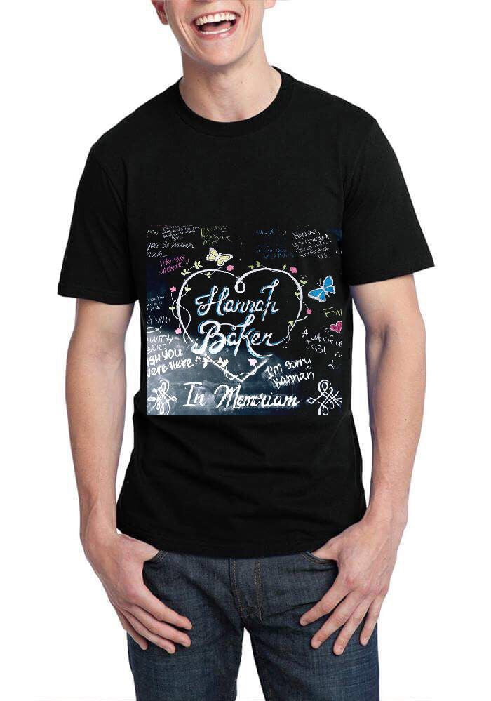 Hannah Baker Black T-Shirt Hoodie, Sweatshirt | PureTeeCo.com