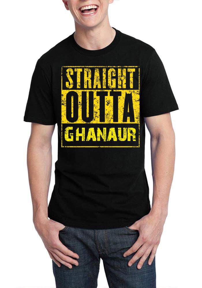 Straight Outta Ghanaur Black T-Shirt Hoodie, Sweatshirt | PureTeeCo.com