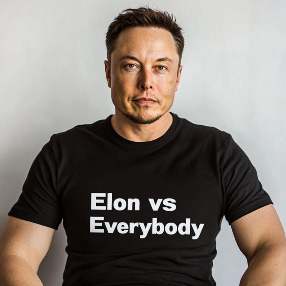 Elon vs Everybody TShirt