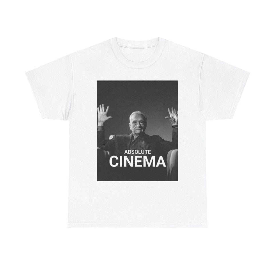 Absolute Cinema photo print meme Tee | Retro film poster, black and white