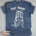 Aur Naur Raccoon T-Shirt, Funny Trash Panda Meme Tee, Vintage Retro Raccoon Graphic Shirt, Ironic Tee