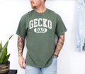 Gecko Dad Shirt, Comfort Colors Gecko Tee, Gift for Reptile Lovers, Proud Lizard Dad Pet Parent Gift