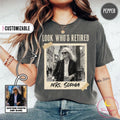 Custom Retirement Photo Shirt, Personalized Retired Tshirt, Retirement Party Gift, Retired 2026 Sweatshirt, Retired 2027 Tee S07238
