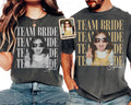 Comfort Colors Custom Team Bride Shirt, Personalized Childhood Photo, Bride Squad Bachelorette Party Keepsake