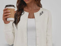 Cardigan Embroidered initials Custom Name Sweater, Personalized Monogram Sweater, Women's workwear, gift