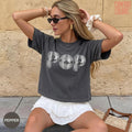 Comfort Colors POP Disco Ball Boxy Tee Mirrorball Cropped Shirt, Pop Concert Outfit 90s Tee, Trendy Cute Graphic Women Tee, Girlfriend Gift