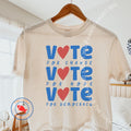 Cute Liberal Election Tee: Women's Boxy T-Shirt, Blue Wave Midterm, Leftist Values Shirt
