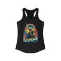 Ronnie James Dio Ride The Tiger Women's Ideal Racerback Tank Top