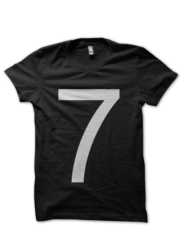 7 Black T-Shirt Hoodie, Sweatshirt | PureTeeCo.com
