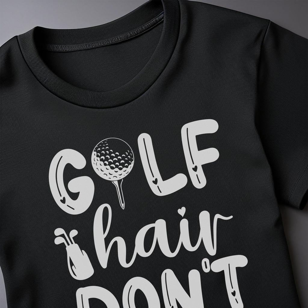 Golf-95 T-Shirt Golf Hair Don't Care Hoodie, Sweatshirt | PureTeeCo.com (Image 4)