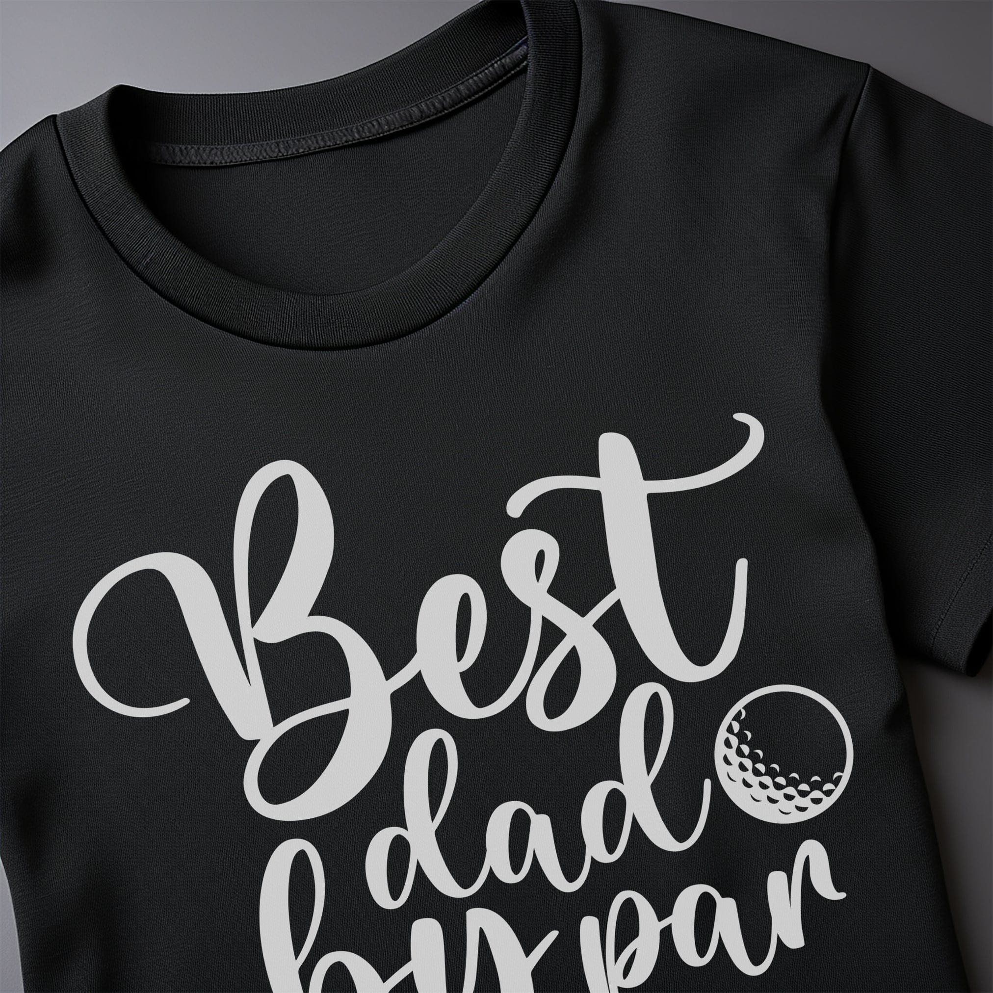 Golf-89 Dad Joke T-Shirt Best Dad By Par Hoodie, Sweatshirt | PureTeeCo.com (Image 4)