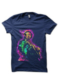 Jimi Hendrix Half Sleeve T-Shirt Style004 Hoodie, Sweatshirt | PureTeeCo.com