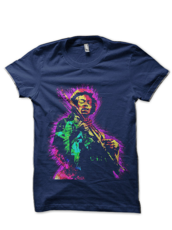 Jimi Hendrix Half Sleeve T-Shirt Style004 Hoodie, Sweatshirt | PureTeeCo.com