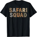 Safari Squad Animal Print Zoo Keeper Crew Men Women Kids T-Shirt