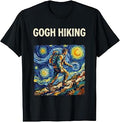 Gogh Hiking Van Gogh Impressionist Art T-Shirt