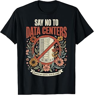 Say No to Data Centers T-Shirt