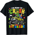 I'm Ready to Crush 1st Grade First Day of First Grade Boys T-Shirt