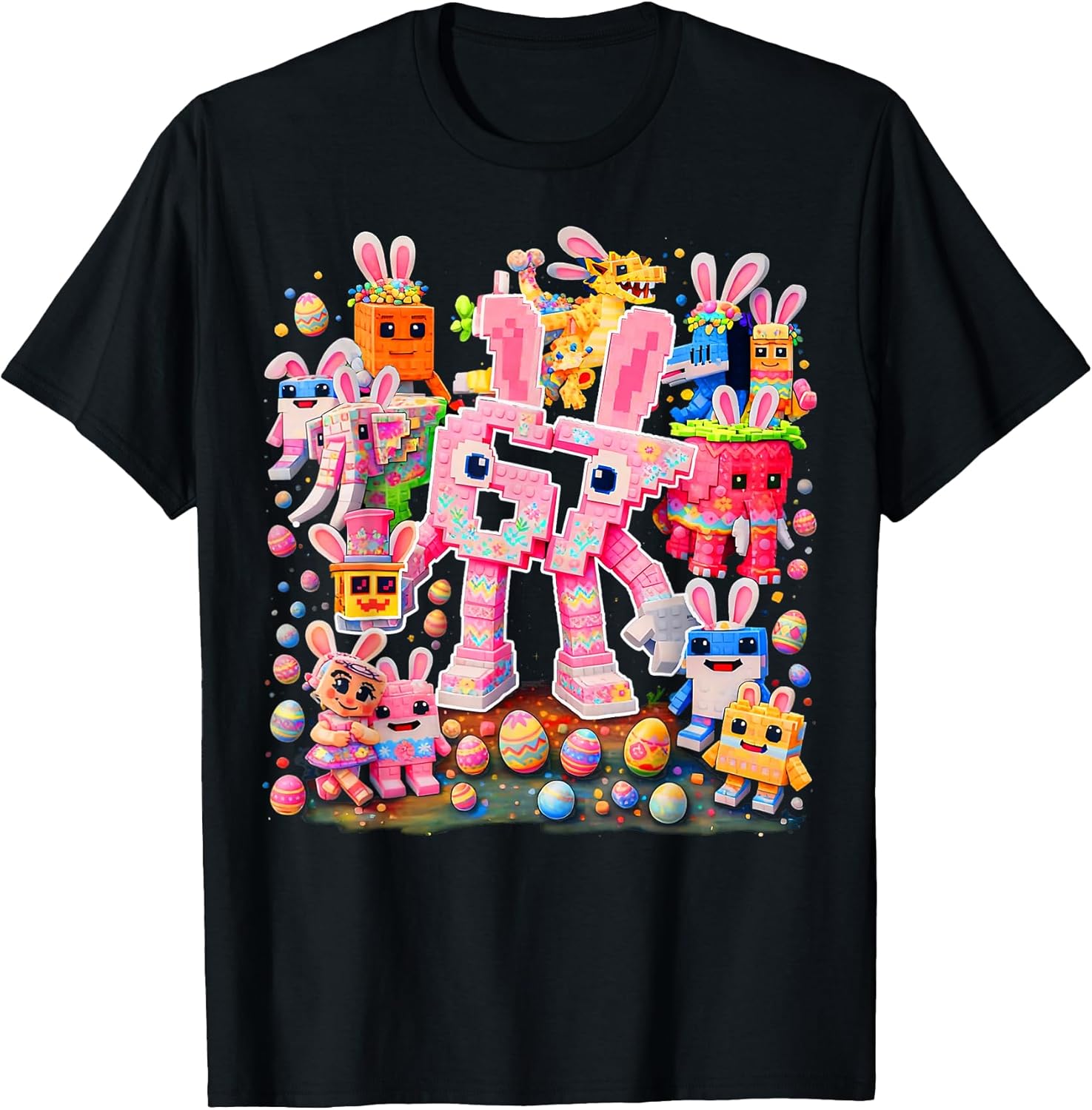 Graphic Easter Bunny Brainrot Funny Apparel Co.