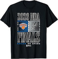 NBA 2026 Finals Knicks vs Spurs Battlegrounds T-Shirt