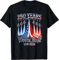 250th Anniversary 250 Year America Freedom Air Jets T-Shirt