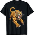 Saber Tooth Tiger Smilodon Animal T-Shirt
