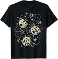Y2K Ladybug Stars Grunge Vintage Insect Gifts Men Women Kid T-Shirt