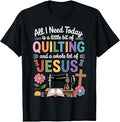 Funny Quilting Design for Men Women Quilting Lover Quilter T-Shirt