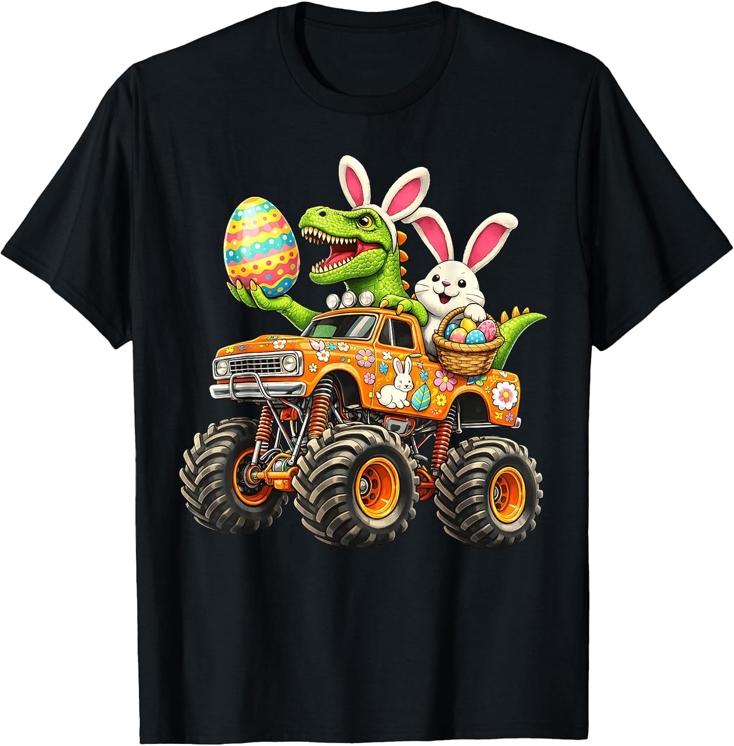 Bunny T Rex Easter Monster Truck Lat