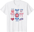 NBA Detroit Pistons Bow Grid T-Shirt