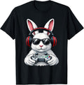 Funny Gaming Rabbit Easter Men Boy Toddler Shirts