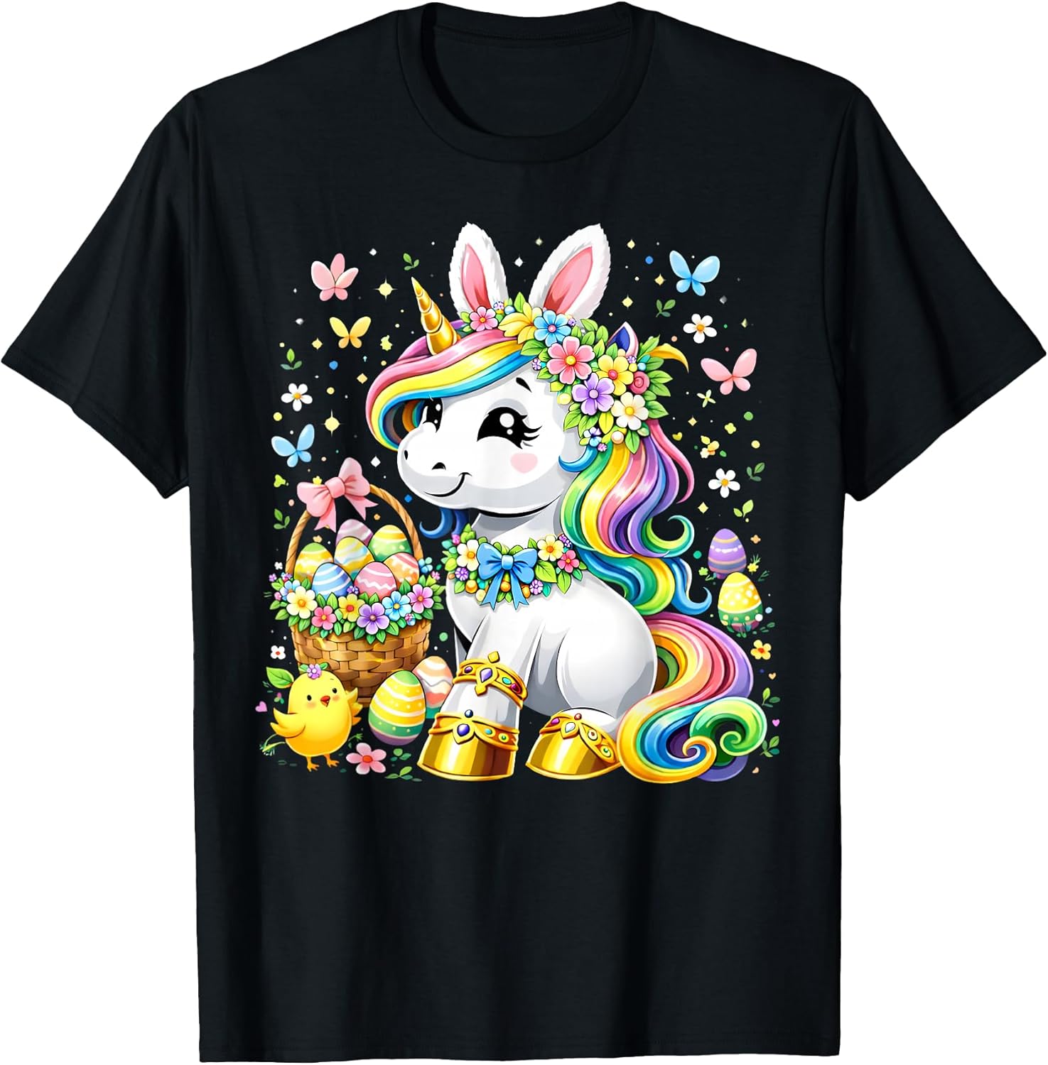 Funny Easter Unicorn Tee Gifts