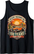 Vintage Highway 66 100 Year Centennial Anniversary Souvenir Tank Top