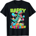 Easter Outfit Toddler Boys Dinosaur Easter Shirts