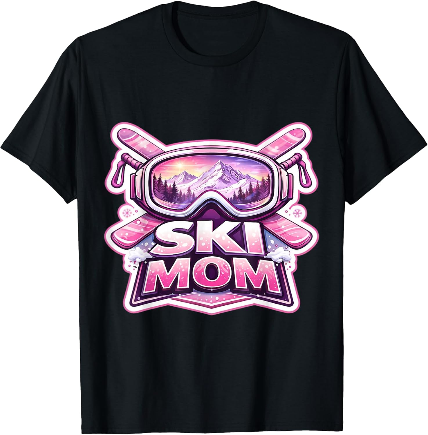 Ski Mom Skiing Mother's Day Skier Mama Merch