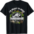 Ready to Crush Kindergarten First Day of School Dinosaur Boy T-Shirt