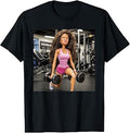 Disgusting Gym Girl Funny Workout Meme Humor Fitness Humor T-Shirt