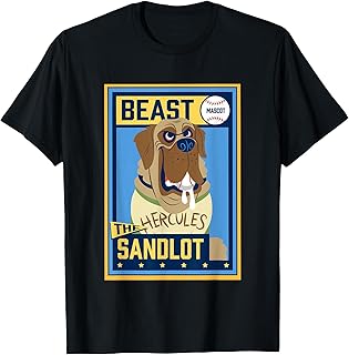 The Sandlot Hercules The Beast Retro Baseball T-Shirt