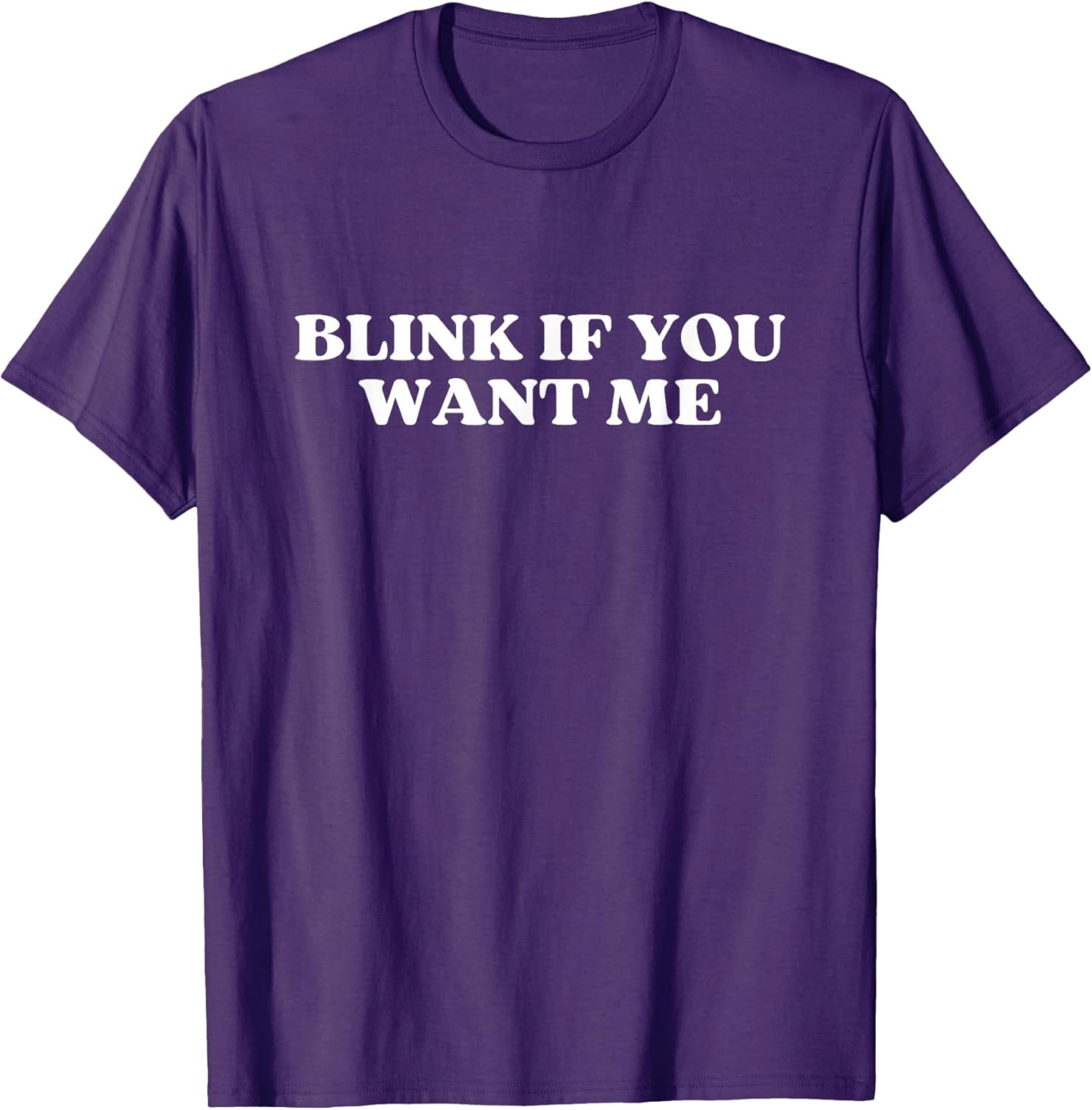 Original Blink If You Want Me Y2k Aesthetic T-Shirt